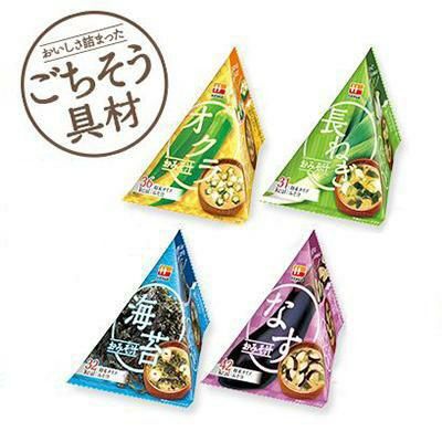 三角パックのおみそ汁　30食（1箱10食入×3種）