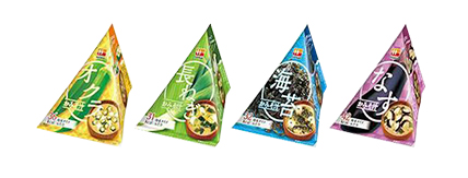 三角パックのおみそ汁 30食(1箱10食入×3種) | ハナマルケン オンライン